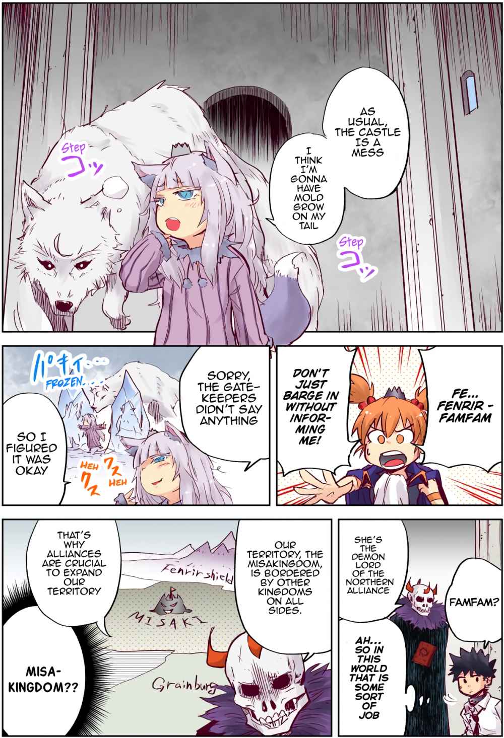 When I Went to Another World, My Little Sister Was Already Reigning as The Demon Lord Chapter 3 1